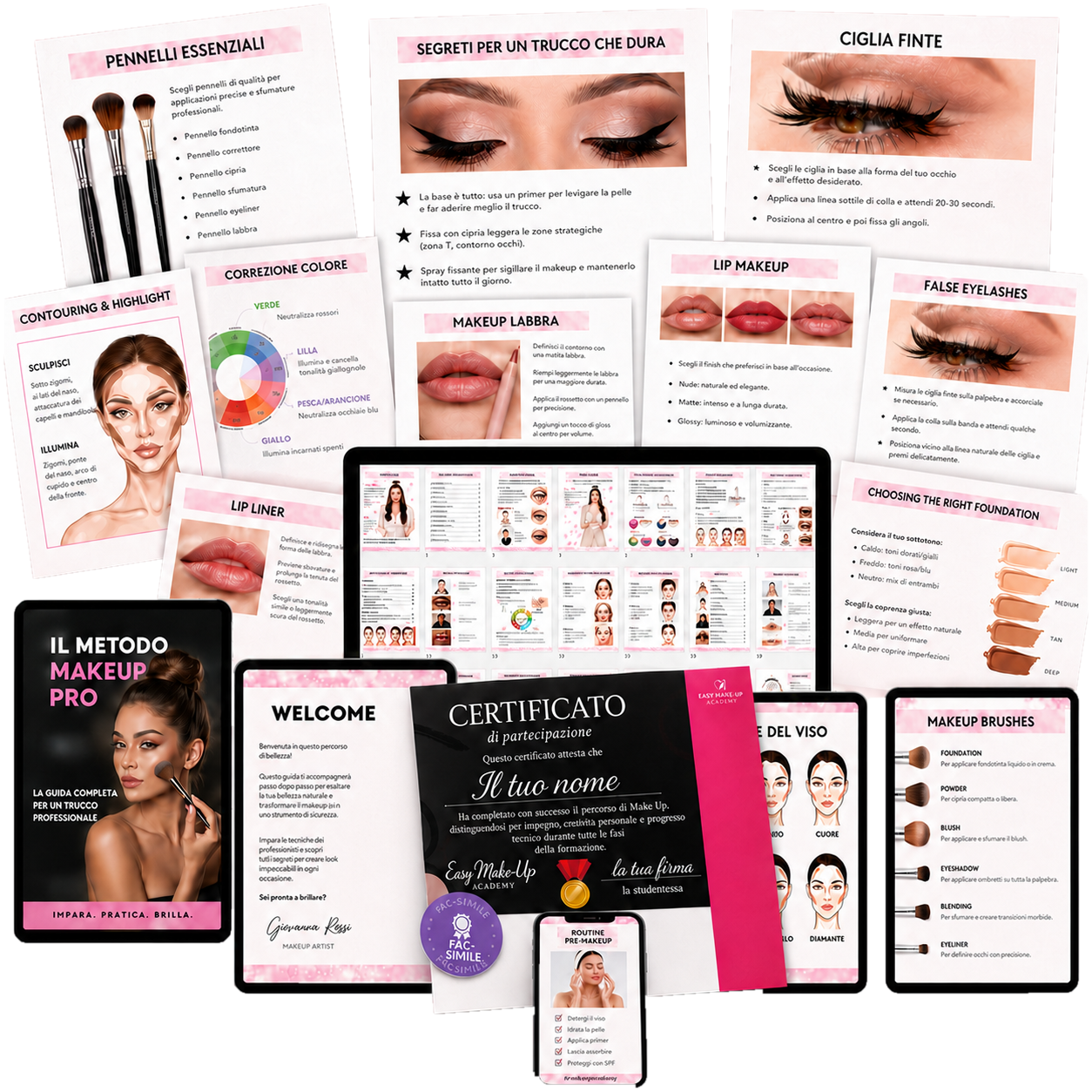 Mockup Metodo Makeup - Corso Online